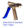 Buy cheap Brass Industrial Washdown Blue Washing Gun Polymer House For Hot Water Use Cleaning Kitchen from wholesalers