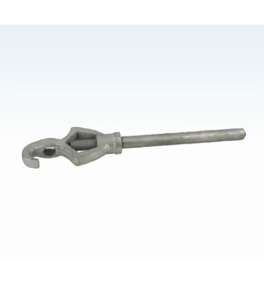 Buy cheap Steel Hydrant Wrench Fire Hose Fittings And Adapters azinc whiteplating from wholesalers