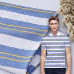 Buy cheap Elastic Striped Material Fabric Comfortable Combing Lycra Texture 170gsm from wholesalers