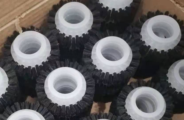 Nylon Brush Wheel Press Paper Roller Brush For Press Paper Machine