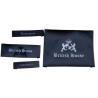 Buy cheap Washable Clothing Woven Labels Custom-made 50D polyester yarn wiht personized logo from wholesalers