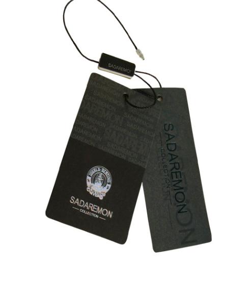 Bespoke Paper Clothing Brand Hang Tags And Labels Perforated Garment Tags
