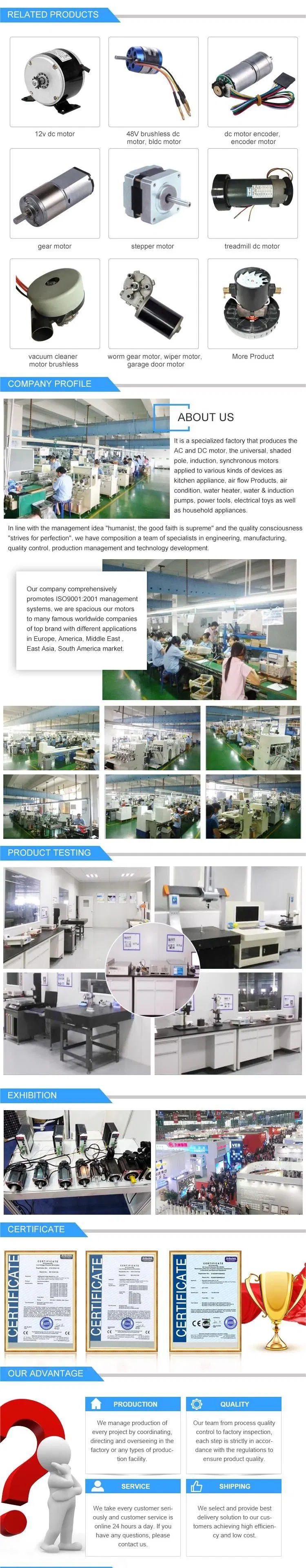 Servo DC Brushless Motor 24V 48V 1kw 2kw 3kw Guided Vehicle