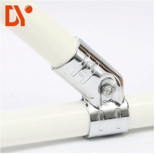 Buy cheap Anti Rust Black Pipe Joint Clamp , DY84 Pipe Clamp Bracket Connector from wholesalers