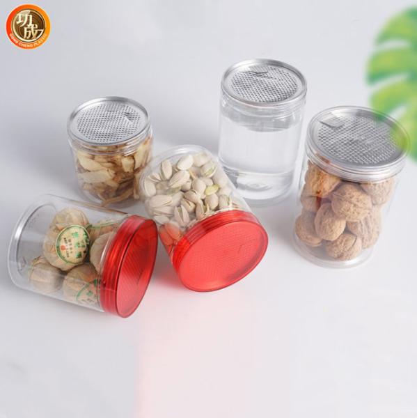 Buy cheap Food Plastic Packaging PET Cookie Jar 1200ml Lightweight from wholesalers