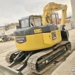 Good Health Original Color Komatsu PC128US Excavator with Blade 13 Ton Made in