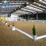 Customized Indoor Steel Structure Horse Riding Arena Equestrian Show Shed