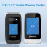 Buy cheap Speed Dial Flip Elderly Mobile Phones 1450mAh UNIWA V202T Blue Lightweight from wholesalers