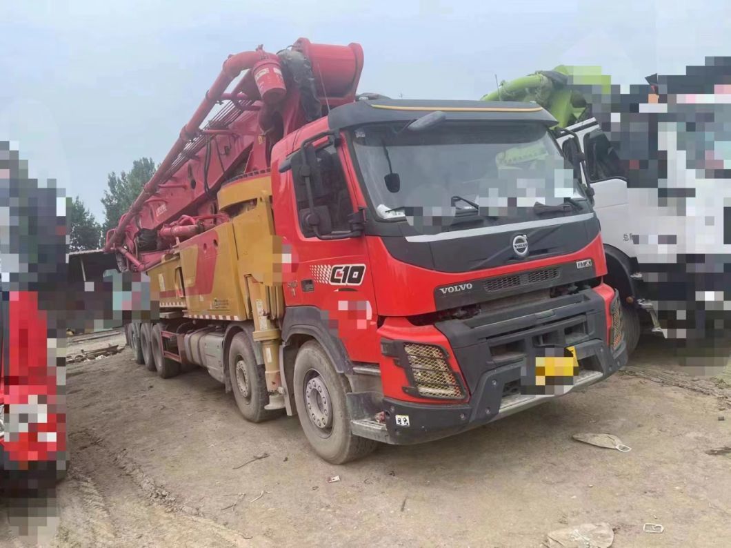 2021 China Top Brand Perfect Original Condition 72m Concrete Pump Super Long Boom Pump for Large Job Site and Batching Plant