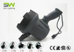 Cree Battery Operated Handheld Spotlight , Waterproof Spotlight AC Charger