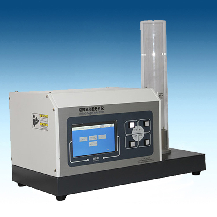 LOI-A Plastic and Rubber Limiting Oxygen Index with Temperature Index Tester
