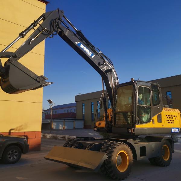 Buy cheap Log Grapple Mini Hydraulic Excavator Hydraulic Brake Small Digging Machine from wholesalers