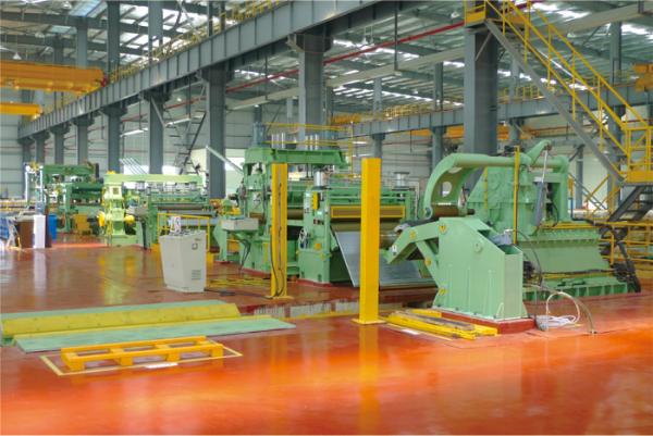 Automatic Clamping Steel Coil Slitting Machine φ508 φ610 φ760mm Non Contact