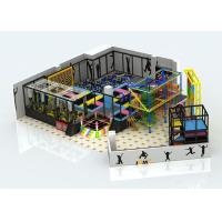 Buy cheap Commercial Grade Trampoline Indoor Playground Foam Zone Big Air Bag Dodge Ball product