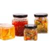 Buy cheap Food Storage Square Glass Jars , Portable 4 Inches Wide Mouth Glass Jars from wholesalers