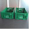 Buy cheap Multiple Size Folding Green Plastic Fruit Crate For Supermarket from wholesalers