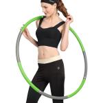 2.2Lb Soft Foam Padded Adult Weighted Hoola Hoop For Fitness