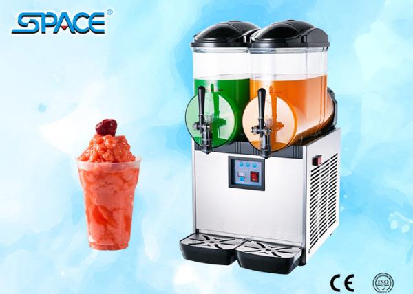 Buy cheap Stainless Steel Dual Frozen Drink Machine , Commercial Slush Maker Energy Saving from wholesalers