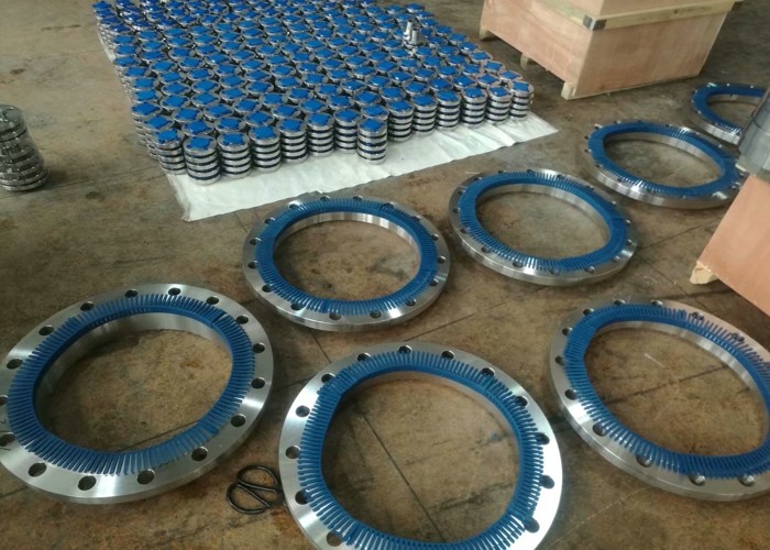 Hydraulic Threaded Pipe Flange Din 2566 DN80 PN16 Size 2" - 24" Corrosion Resistant