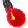 Buy cheap Plastic PP Tee Water Drinking Dispenser Heat Resistance For Quail Pigeon from wholesalers
