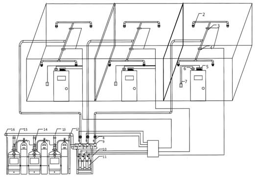 150L Hfc227ea FM200 Fire Fighting System For Single Zone