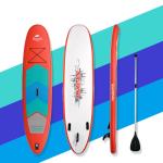 Red Double PVC 11 Feet 305*76*15cm Mens Paddle Board