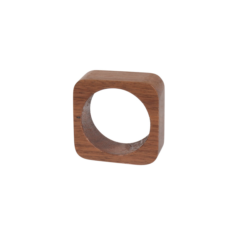 Vintage Wooden Slice Napkin Ring for Decoration or Wedding Acacia Napkin ring set of 4 pcs