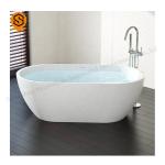 CE Artificial Stone Bathtub Oval Stand Alone Bathtub For Hotel