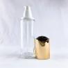 Buy cheap Empty Frosted Lotion Glass Pump Bottle with Golden Pump from wholesalers