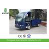 Buy cheap 48V DC Motor 2 Seats Electric Carry Van Utility Cart With Stainless Steel Cargo Box Full Roof from wholesalers