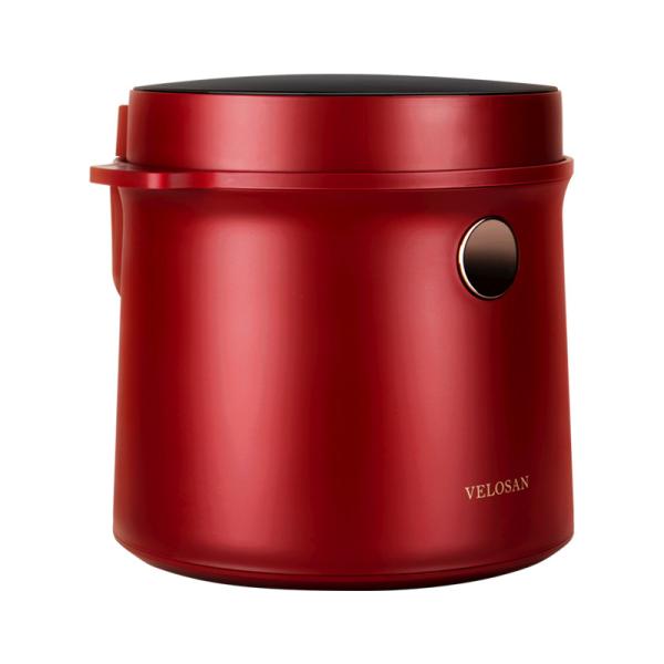 Buy cheap 2L Red Modern Desugared Rice Cooker Hidden Screen 2.45KG heated evenly from wholesalers