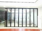 Black Exterior Aluminium Bifold Doors Soundproof Aluminium Bifold Patio Doors