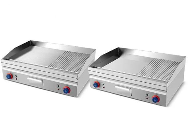 Buy cheap Mirror 4.4kw 700mm Commercial Countertop Electric Griddle from wholesalers
