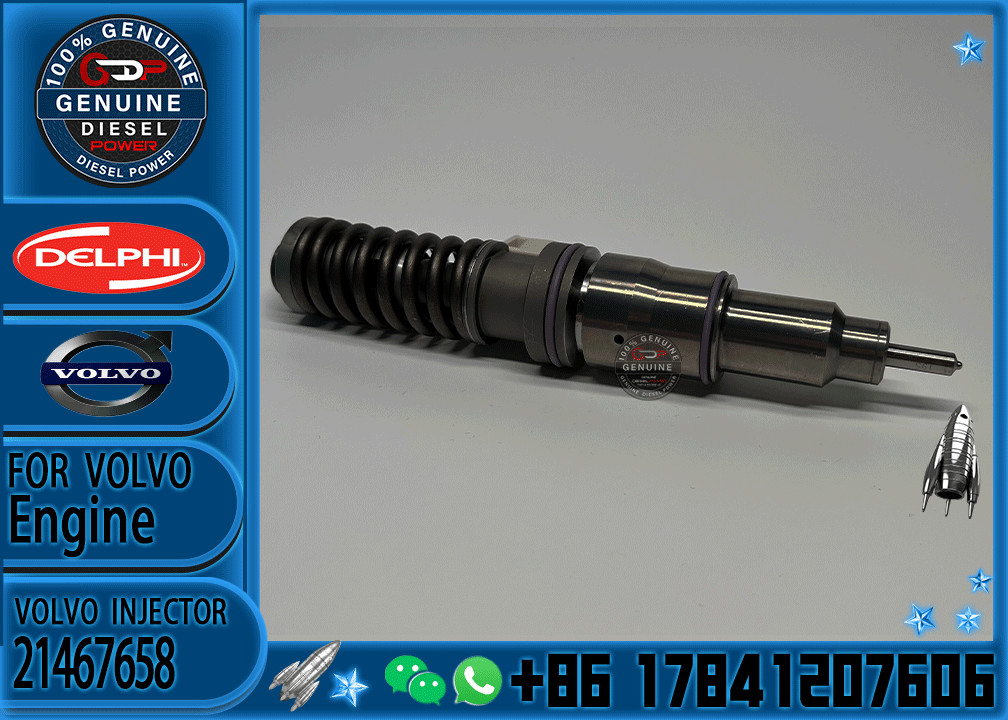 21569191 Fuel Injector Diesel Engine Injector Common Rail Injector 22378580 21698153 21644598 21467658