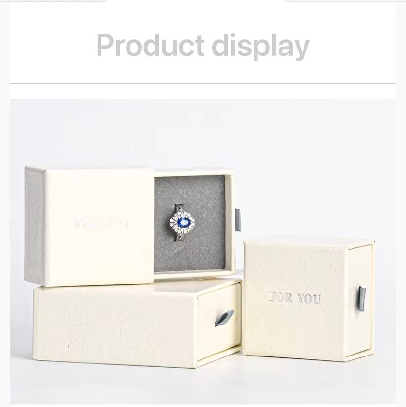 OEM ODM Magnetic Paper Jewelry Gift Boxes Recycled Cardboard Jewelry Boxes