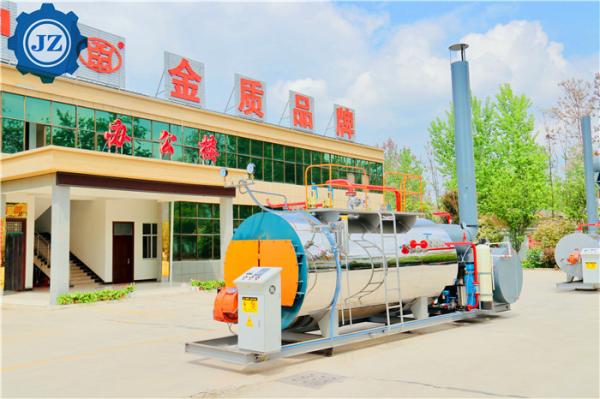 Quality WNS Series Horizontal Type Oil / Gas Fired Steam Boiler For Washing Equipment for sale