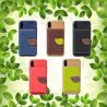 Buy cheap 2018 Summer Leaf Buckle Card Slots Camera Photos Holder Wallet Stand Flip Pu Leather Phone Case For iPhone X from wholesalers