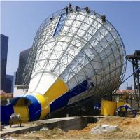 Buy cheap Load Carrying Capacity Prefabricated Steel Roof Truss Design Space Frame Q235 product