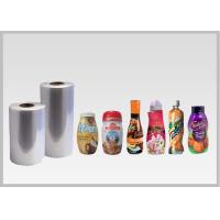 Buy cheap Printable Heat Shrinkable PETG Film Rolls For Sleeve , 40 - 50 μ Eco Friendly product