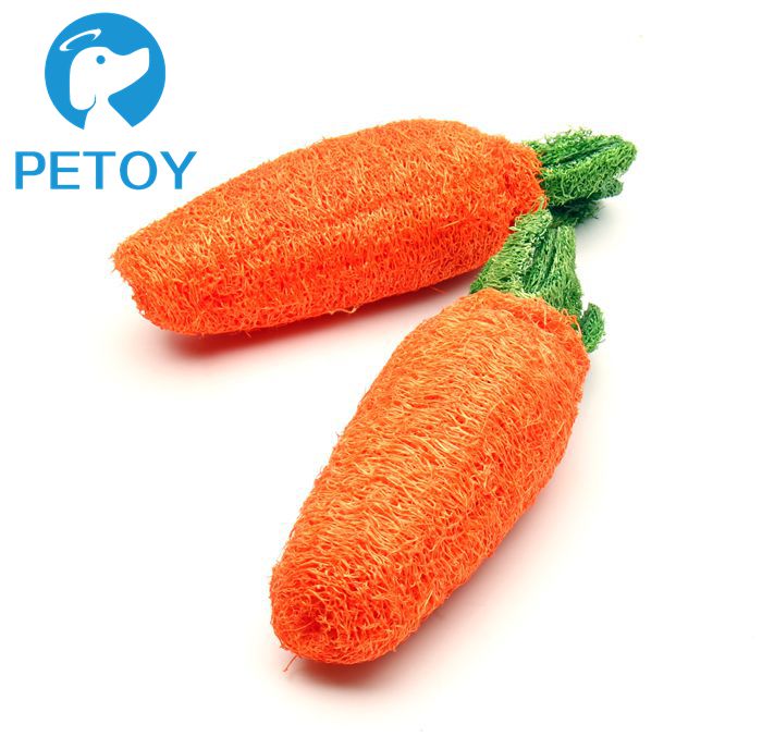 Good quality Eco-friendly nature loofah pet dog toys