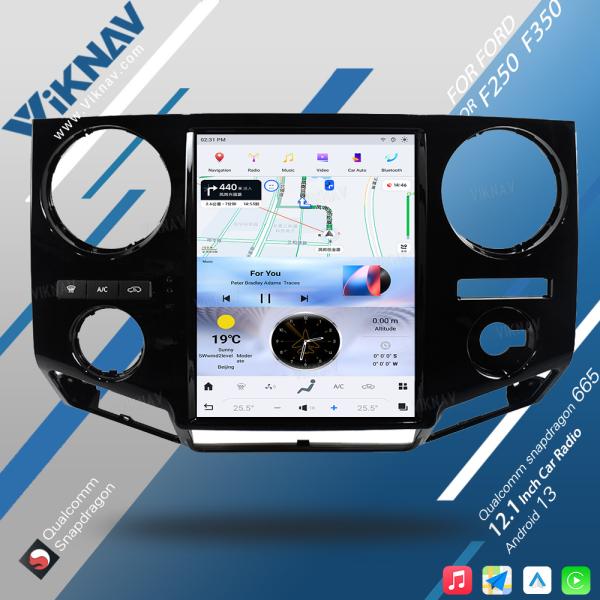 Buy cheap 12.1 inch Touch Screen Car Radio For Ford F250 F350 F450 F650 Multimidia Player Auto Stereo Head Unit GPS Carplay from wholesalers