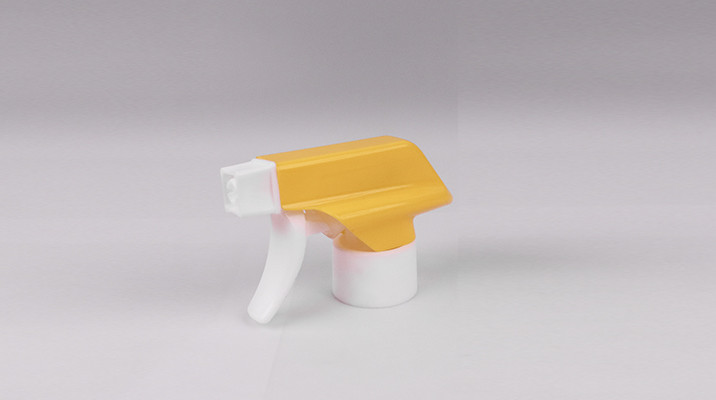 Custom 28mm Plastic Trigger Sprayer Head 0.8 - 0.9cc Output For Kitchen Degreasing