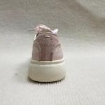 Women pink classic and comfort sneaker with silk lace daily use