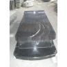 Buy cheap Monument Tombstone Granite Memorial Stones 3.04 G / Cm³ Density Black Russian Style from wholesalers