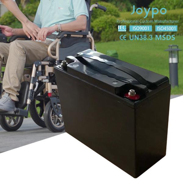 Buy cheap Lithium Wheelchair Battery 12V 10Ah Light Weight Deep Cycle For Electric Power Chair from wholesalers