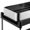 Buy cheap Keep Your Kitchen Countertop Clutter-Free With 2 Tiers Stainless Steel Kitchen Rack 1kg 395*230*389mm from wholesalers