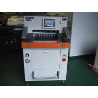 Buy cheap 490mm Hydraulic Paper Cutting Machine High Precision Guillotine Paper Cutting product