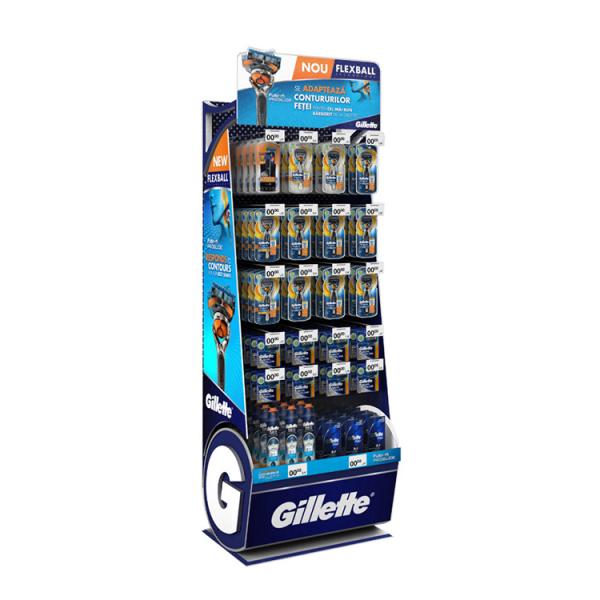 Shavers Pegboard Display Stands Demountable Supermarket Display Shelves With