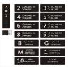Buy cheap Customized Hotel Doorplate Switch With DND Switch Light Touch Switch For Hotels from wholesalers