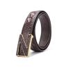 Buy cheap Custom logo fashion casual belt alloy automatic buckle crocodile men's belts from wholesalers